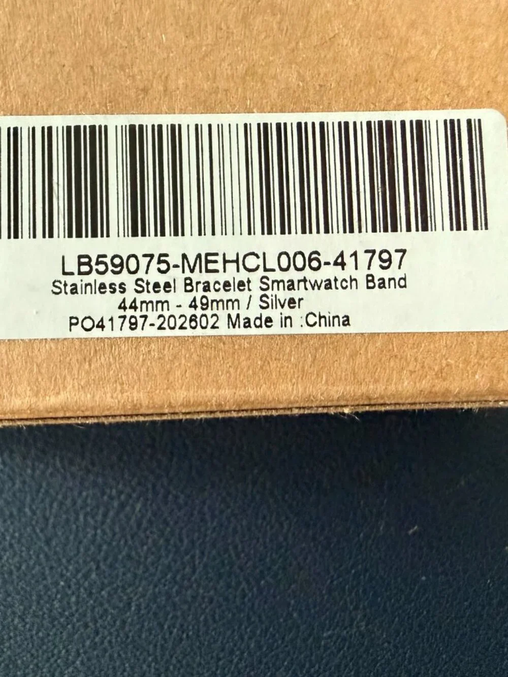 Brand New Quince Stainless Steel Bracelet Smartwatch Band - 44mm to 49mm